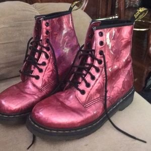 Pink doc martens